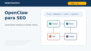 OpenClaw SEO para automatizar tareas repetitivas