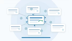 Página elegida para recibir backlinks en una estrategia SEO
